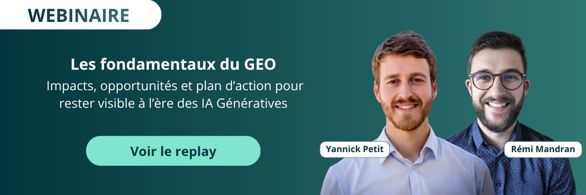 Webinaire Les fondamentaux du GEO